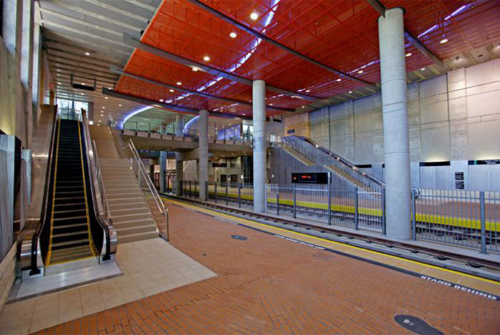 SDSU Transit Center interior