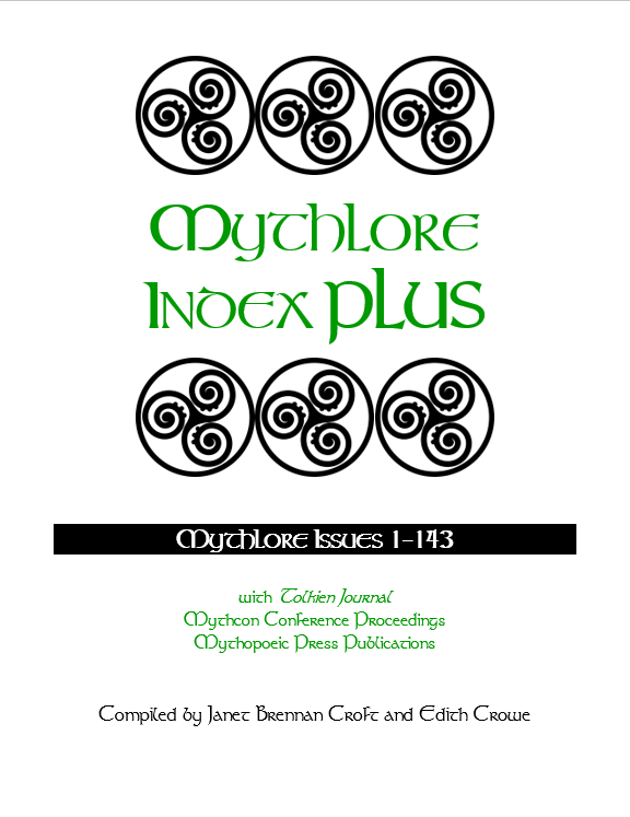 Mythlore Index Plus,
		Mythopoeic Press